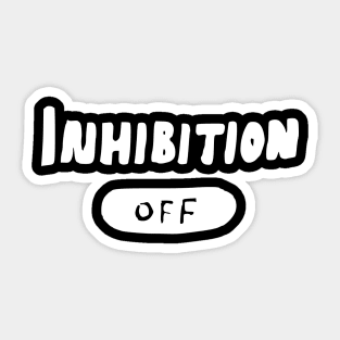 inhibition off Sticker